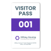 Visitor Pass – Purple | Plastic Card Printing | Print ID Cards ...