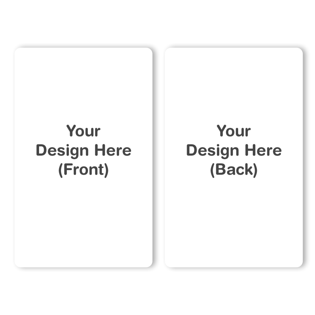 PVC Card Printing Vertical Plastic Card Printing Print ID Cards 