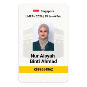 Umrah ID Card Printing